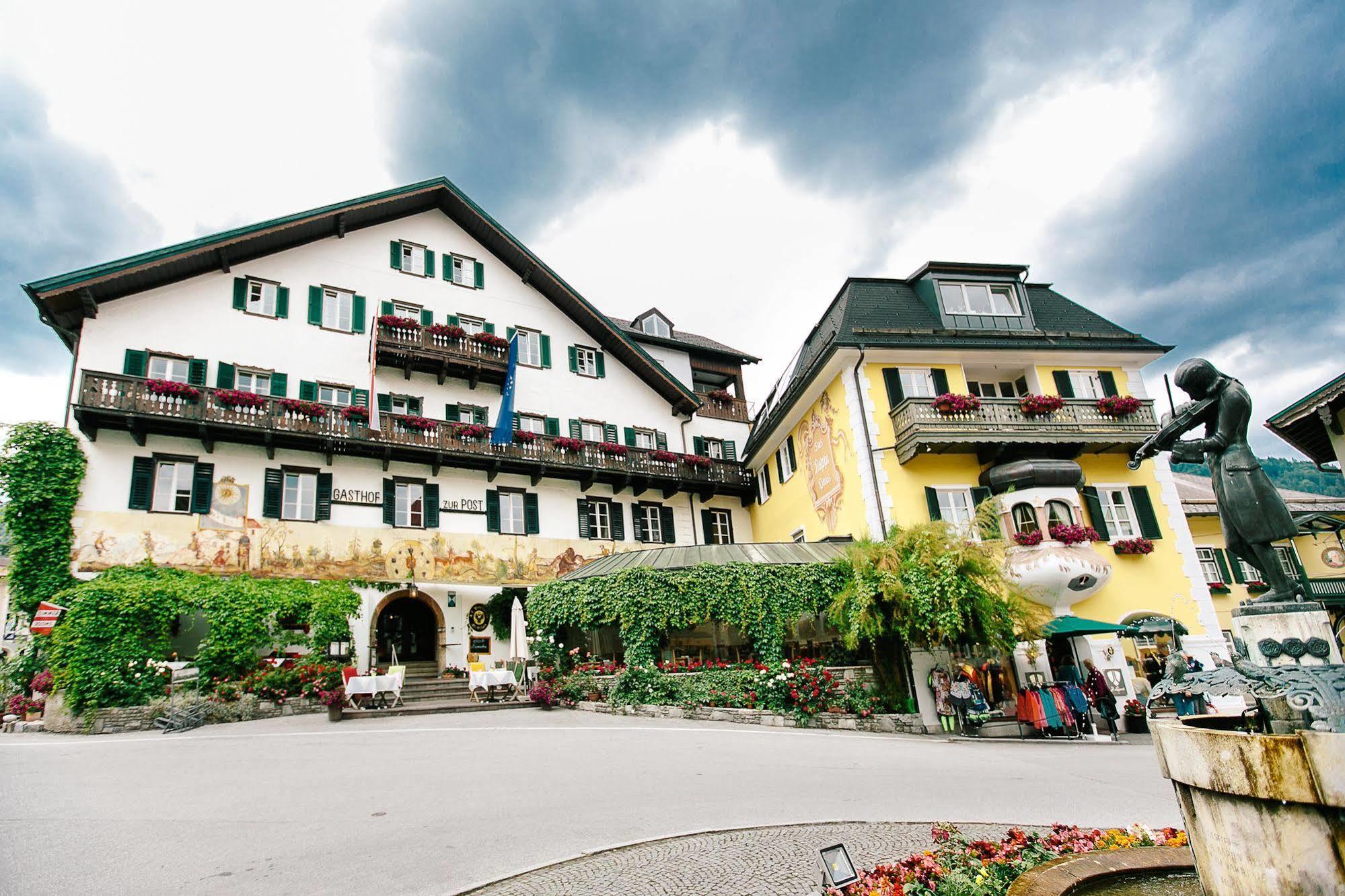 Hotel Gasthof zur Post Sankt Gilgen Exterior foto